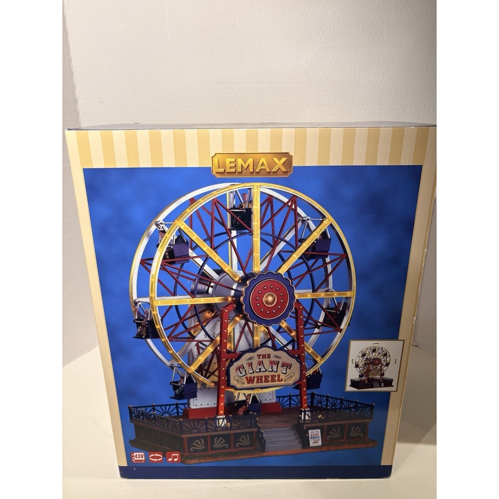 Lemax "The Giant Wheel" SKU 94482 Ferris Wheel Sights and Sounds‎ 2019